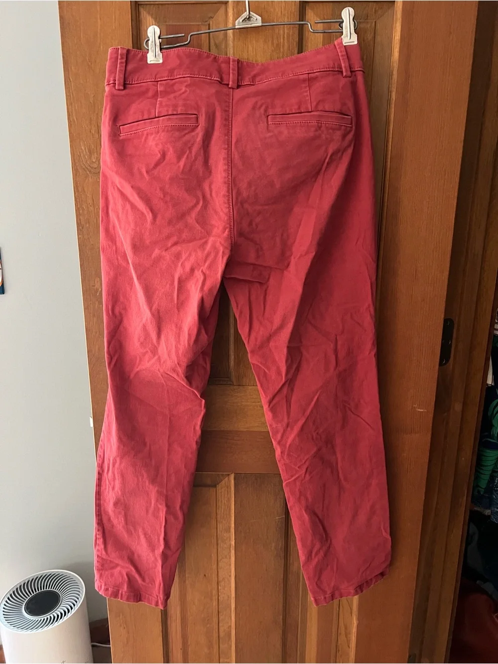 Loft Red Women's Chino Pants - Picture 2 of 3